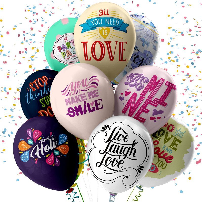 Globos personalizados para regalar